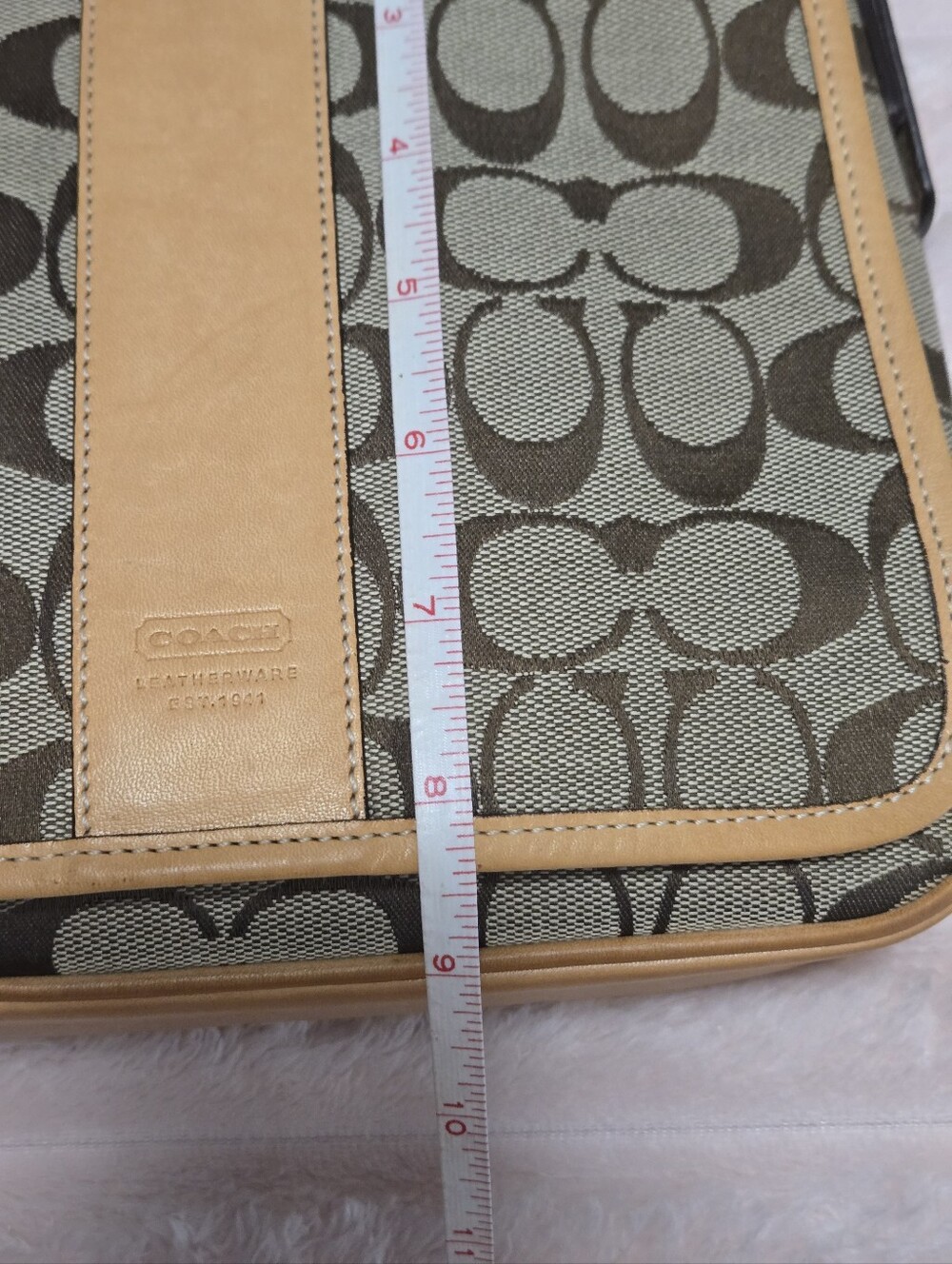Coach Signature Canvas Messenger Crossbody Bag 2003 Vintage - Picture 13 of 14